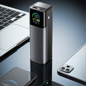 เครื่องกำเนิดไฟฟ้าพลังงานแสงอาทิตย์ PD145W ชาร์จเร็ว แบตเตอรี่ลิเธียมไอออน 27000mAh พร้อมไฟฉายไร้สาย ชาร์จแบบ Type C สายชาร์จแบบยืดหดได้ ใช้ได้ทั้งเดินทาง บ้าน และรถยนต์ - Product Image 1