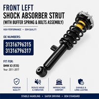 Ammortizzatore Anteriore Sinistro Completo per BMW X3 F25, Codice OE 31316796315 31316796317