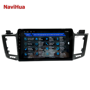 Navihua écran tactile <span class=keywords><strong>autoradio</strong></span> pour Toyota RAV4 2006-2016 avec Carplay Android Auto GPS Wifi Hifi FM <span class=keywords><strong>RDS</strong></span> MIC caméra - Product Image 6