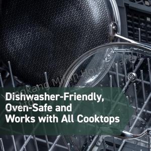 Yüksek kalite Modern 12-Piece paslanmaz çelik yapışmaz TENCERE SETİ indüksiyon alt ve cam kapak ile ev pişirme için - Product Image 5