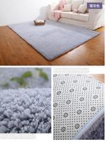 Tapis en velours de lin naturel pour chambre à coucher et salon
