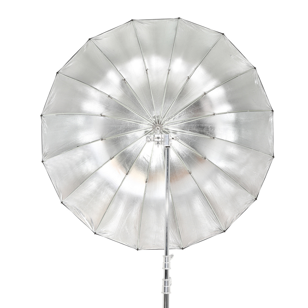 Parapluie Photographie AMBITFUL UB-160W - 160cm Blanc - Reflecteur Parabolique Avec Housse Et Diffuseur