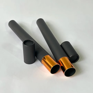 Tube en papier cylindrique fin personnalisé fait à la main, recyclé, écologique, design à poussoir disparaissant, emballage de haute qualité, couleur personnalisée - Product Image 3