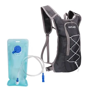 Mochila de hidratación para correr y ciclismo, vejiga de agua