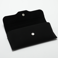 Étui à lunettes en cuir rectangulaire minimaliste, boîte de rangement portable magnétique, étui à lunettes personnalisé, résistant aux chocs