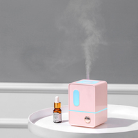 Diffuseur d'huiles essentielles pour la maison, USB, portable, ultrasonique, atomiseur, lumière nocturne, grande capacité