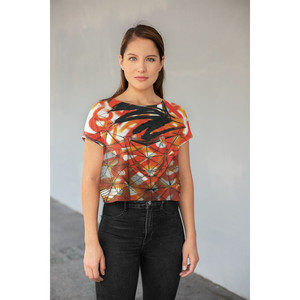 Maglietta corta con stampa all-over PG Origami - Product Image 1