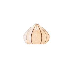 Lampe suspendue ovale en bois faite à la main, diamètre 39cm, éclairage Led chaud pour salon, chambre à coucher, bureau - Product Image 2