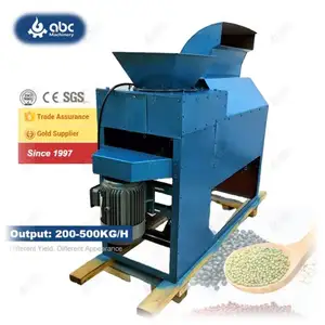 Mesin pengupas nasi gandum hitam Gram yang dapat disesuaikan untuk melubangi basah kering, melembapkan, jagung, kacang besar