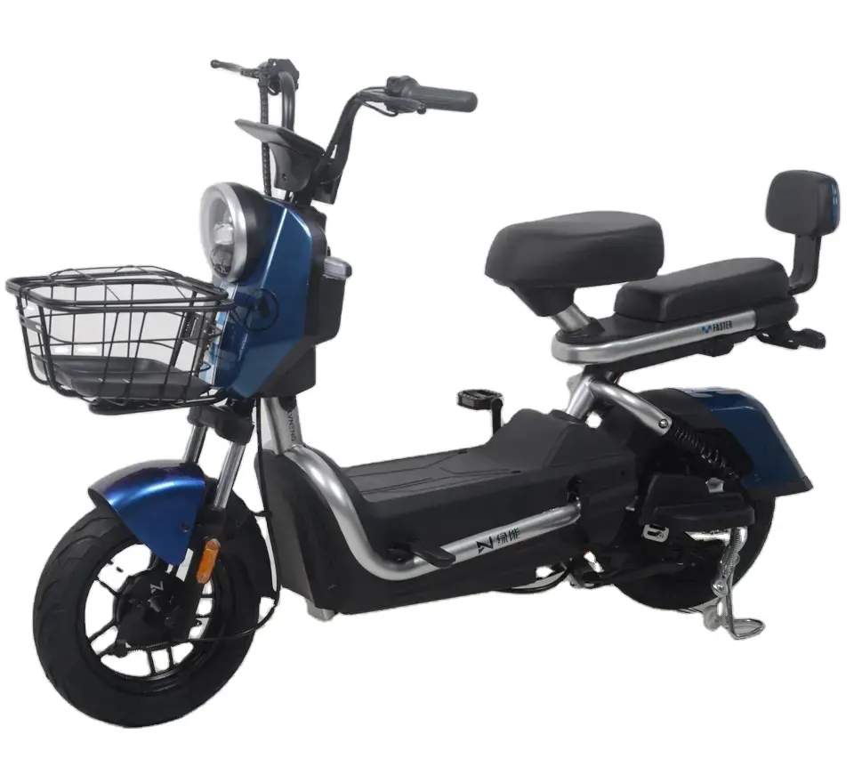 2024 Affordable Price Chinese E Bikes Fat Tire 400watt Long Range Electric Bicycle For Adult