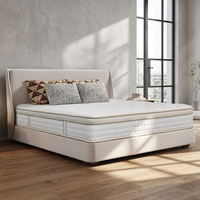Matratzen zu Großhandelspreisen: Koreanische Gel-Memory-Foam-Federkernmatratze, Komprimierbare Doppelbett-Hybridmatratze in einer Box