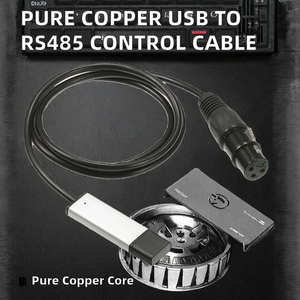 Cable Adaptador USB-DMX con Chip FTDI, USB RS485 a XLR 3P DMX512 DMX400 Freestyler Q-Light, Cable de Control/Configuración/Programación de Iluminación de Escenario - Product Image 2