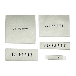 Organic Cotton Fabric <b>Tag</b> Clothing Labels Woven Label for Apparel - Product Image 2