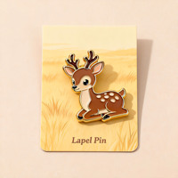 Badges personnalisés en forme d'animaux, épingles de revers en métal plaqué or, épingles en émail souple imprimées en typographie pour objets d'art de collection