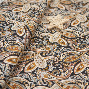 Tela de Popelina de Algodón Tejida con Estampado de Flores Paisley Chinas <span class=keywords><strong>para</strong></span> <span class=keywords><strong>Ropa</strong></span> y Pantalones Cortos - Product Image 2