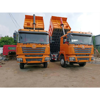 F3000 Shacman 14m3 camion à benne basculante 340hp 6*4 10 roues Dumper Rhd Lhd plus grand camion à benne basculante