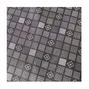 Cuoio sintetico stampato personalizzato del PVC con il disegno in rilievo del fiore per i mobili delle borse dei bagagli e gli scopi decorativi - Product Image 3