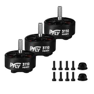 มอเตอร์ไร้แปรงถ่าน PFLY-3110 900kv/1250kv/1600kv สำหรับโดรน FPV Emax Eco II 2807 1300kv - Product Image 4
