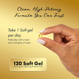 Suplemento vitamínico esencial de marca privada de alta calidad con vitamina D3 y K2, refuerza la inmunidad, mejora la salud de los huesos y los dientes, en cápsulas blandas. - Product Image 5
