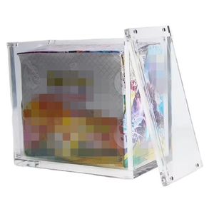 กล่องโชว์การ์ด PSA แบบกันรังสียูวี ผลิตตามสั่งจากโรงงาน พร้อมแผ่นอะคริลิกหนาพิเศษสำหรับป้องกันการ์ดสะสม เหมาะสำหรับนักสะสม - Product Image 4