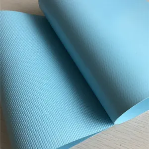 中国工厂为公众游泳池提供浅蓝色防滑游泳池衬垫