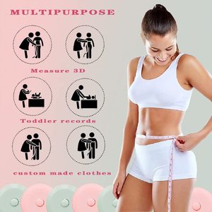 Precio de Fábrica: Cinta Métrica Retráctil Suave de 60 Pulgadas (1.5 Metros) para Medir el Cuerpo, Ideal para Manualidades y Costura - Product Image 5
