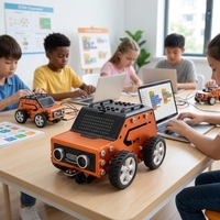 WeeeBot Mini para Kit de Robótica STEM con Software WEEECODE, Caja de Regalo Educativa de Codificación DIY de Plástico y Metal para Niños