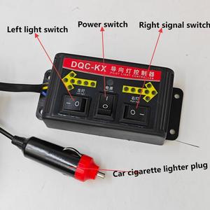 Flèche <span class=keywords><strong>de</strong></span> signalisation <span class=keywords><strong>de</strong></span> circulation à DEL clignotante 12V 24V, lumière directionnelle pour camion <span class=keywords><strong>de</strong></span> chantier - Product Image 5