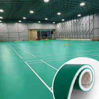 Sol sportif en PVC de Thaïlande 2023, tapis de sol en PVC d'intérieur, terrain de basket-ball, terrain de badminton