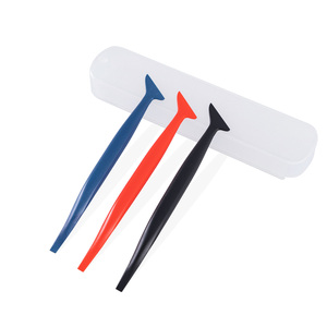 Jeu de 3 films à changement de couleur pour voiture, bande adhésive, outil de couverture de voiture invisible pour l'emballage des bords de <span class=keywords><strong>film</strong></span>. - Product Image 5