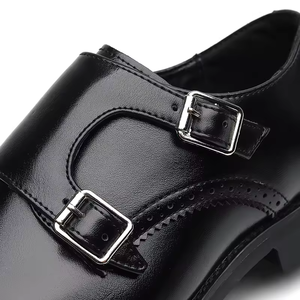 Zapatos de Vestir para Hombre, Estilo Italiano, Nuevos Productos, con Hebilla y Correa, Estilo Moderno, Zapatos Brogue de Negocios para Hombre - Product Image 6