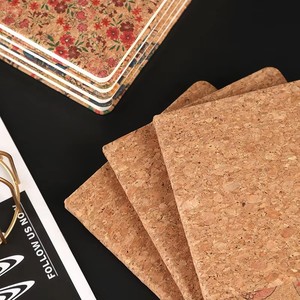 Cuaderno Ecológico de Corcho A5, Diario con Estampado Vintage, Material Natural Sostenible, Bloc de Notas con Líneas, Regalo para la Escuela, Oficina, Viajes - Product Image 4