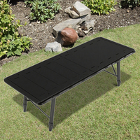 2025 nouveau Design 5 unités en aluminium IGT Table de Camping Portable pliable avec jambes réglables pour barbecue en plein air pique-nique Garden Party