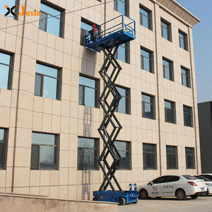 Sepenuhnya mendorong sendiri jenis tiang pekerjaan udara Platform mendorong sendiri gunting listrik Lift - Product Image 6