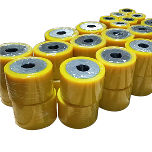Poliüretan Kauçuk PU <span class=keywords><strong>Roller</strong></span> Coaster Tekerlekleri ve Konveyör Makaraları 45-95A Sertlik Pürüzsüz/Pürüzlü Yüzey Kaplaması - Product Image 1