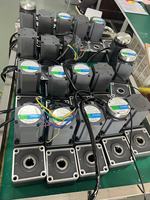 Motor Gear Planetary 24V/48V/72V 90mm 120W 100:1 dengan Rem, Torsi Tinggi, Beban Berat, Tanpa Sikat, untuk Kipas Konveyor Otomatisasi