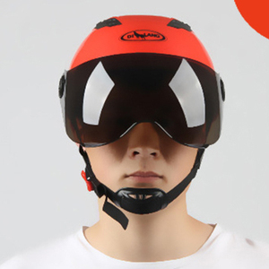 Motosiklet scooter 3/4 açık yüz kask lambası ağırlık rahat bisiklet casque Moto Casque kasko motocicleta Capate - Product Image 5