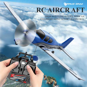 เครื่องบินจำลอง <span class=keywords><strong>CIRRUS</strong></span> <span class=keywords><strong>SR22</strong></span> แบบสมดุลอัตโนมัติ มอเตอร์ไร้แปรงถ่าน บังคับวิทยุ 4CH ของเล่นบินได้ - Product Image 5