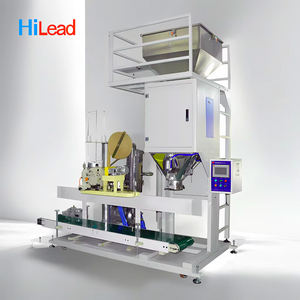 Machine de pesage semi-automatique pour sacs en spirale de céréales de 25 kg et 50 kg, machine de pesage de convoyeur pour sacs et machine de pesage et de couture - Product Image 2