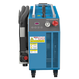 Machine de nettoyage au laser pulsé refroidie par air portable de 300 W pour l'élimination des couches d'oxyde sur les pièces en aluminium, en acier inoxydable et en métal - Nettoyeur facile - Product Image 4