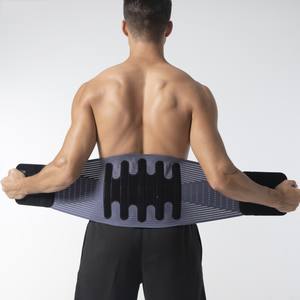 Cinturón <span class=keywords><strong>Lumbar</strong></span> de compresión para hombre y mujer, soporte de espalda baja, alivio del dolor de espalda, gimnasio, Fitness, Protector de soporte de columna vertebral - Product Image 2