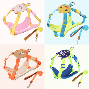<b>Pet</b> <b>Harness</b> Cartoon PU Padded Buckle Closure For Small Dogs Sml Size - Product Image 3