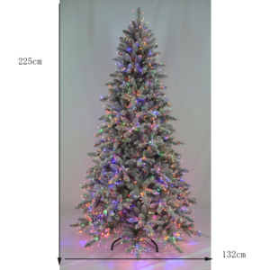 High Quality Eco-Friendly <strong>Artificial</strong> Christmas <strong>Trees</strong> With LED Holiday Lights <strong>Snow</strong> Flocked Branches Indoor Outdoor Use - Product Image 2