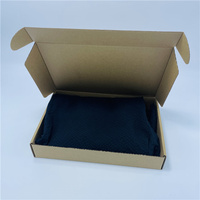 Boîte d'expédition en carton ondulé Kraft, pliable, recyclable, avec logo personnalisé imprimé, emballage écologique en carton pour vêtements e-commerce