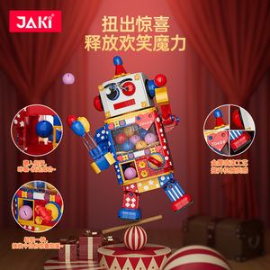 JAKI – blocs de construction Clown Gashapon, modèle de robot, 200 à 400 pièces, jouet à monter soi-même pour enfants et adultes, cadeau d'anniversaire - Product Image 2