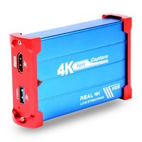 4K @ 30Hz usb 3.0 Capture HDR HDMI entrée et passage avec 4K HDMI boucle-Out pour PS5 jeu Audio vidéo en direct Streaming Capture Card