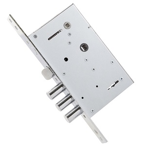 <span class=keywords><strong>Cerradura</strong></span> de puerta de palanca de alta seguridad, Perno redondo, <span class=keywords><strong>multipunto</strong></span>, 3 uds. - Product Image 1