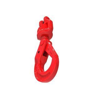 G80 kait keamanan putar sudut baja paduan/Clevis <span class=keywords><strong>Hoist</strong></span> untuk pertambangan dan aplikasi industri berat dilapisi bubuk - Product Image 5