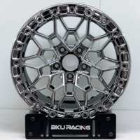 Jantes en alliage forgées Bku Chrome 5x112 Beadlock Drag pour BMW M3 M4 G20 G21 G22 G23 G80 G82 G83 G87 personnalisées 17 18 19 pouces