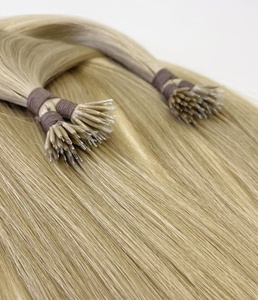 2025 <span class=keywords><strong>nouvelle</strong></span> mode haute qualité 12A Double dessiné vierge russe Extensions de cheveux naturel Nano conseils pré-collé droit humain doux - Product Image 6